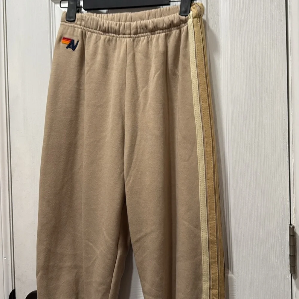 NWT AVIATOR NATION 5 STRIPE SWEATPANTS - Picture 3 of 5
